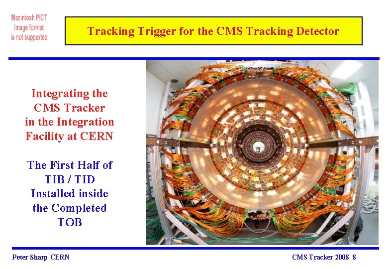 Tracking Trigger for the CMS Tracking Detector Integrating the CMS Tracker in the Integration