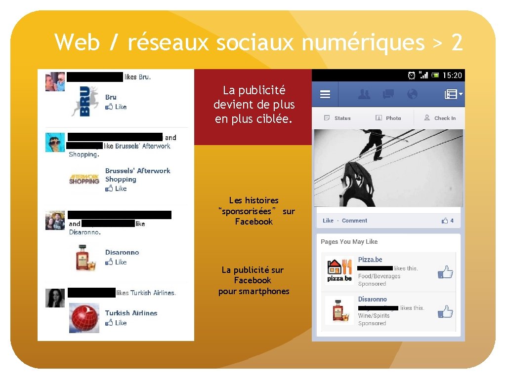 Web / réseaux sociaux numériques > 2 La publicité devient de plus en plus