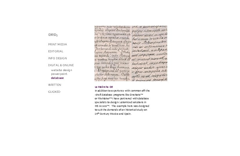 PRINT xx DIGITAL databas e top DRD 3 PRINT MEDIA EDITORIAL INFO DESIGN DIGITAL