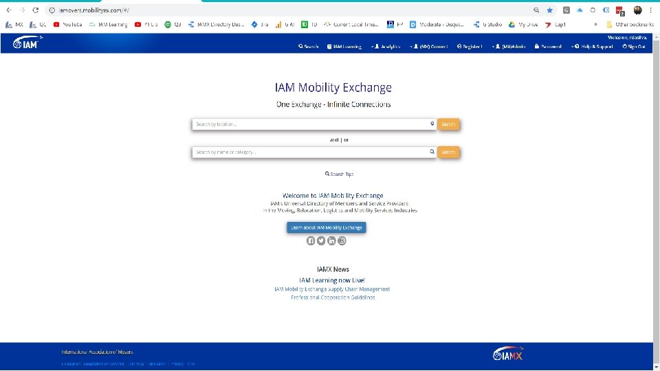 What is IAMX? • IAM's Universal Directory of Members and Service Providers in the
