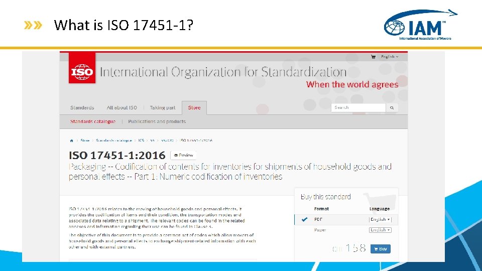 What is ISO 17451 -1? 