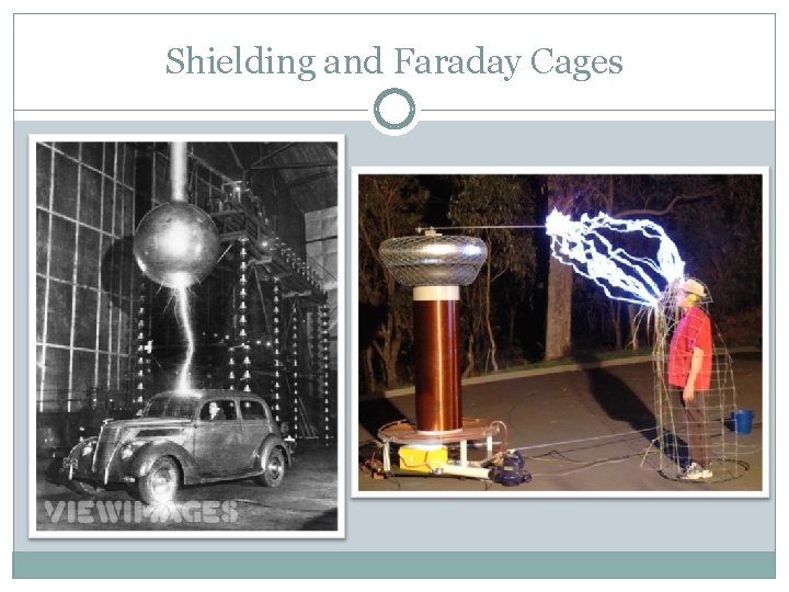 Shielding and Faraday Cages 