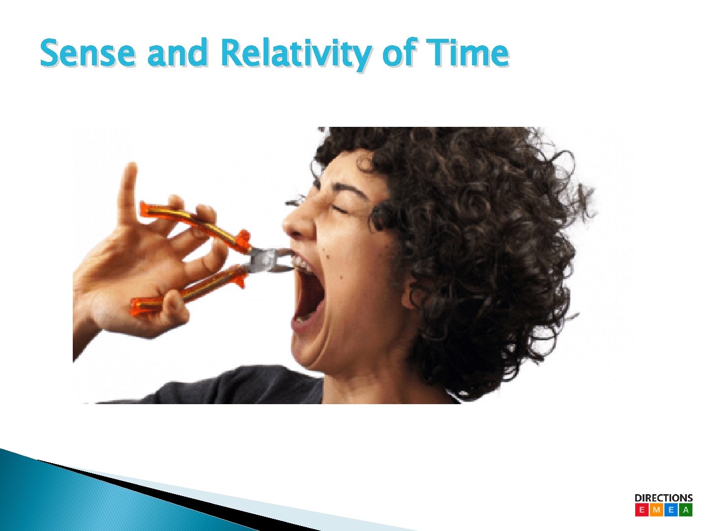 Sense and Relativity of Time Sense and Relativity of Time