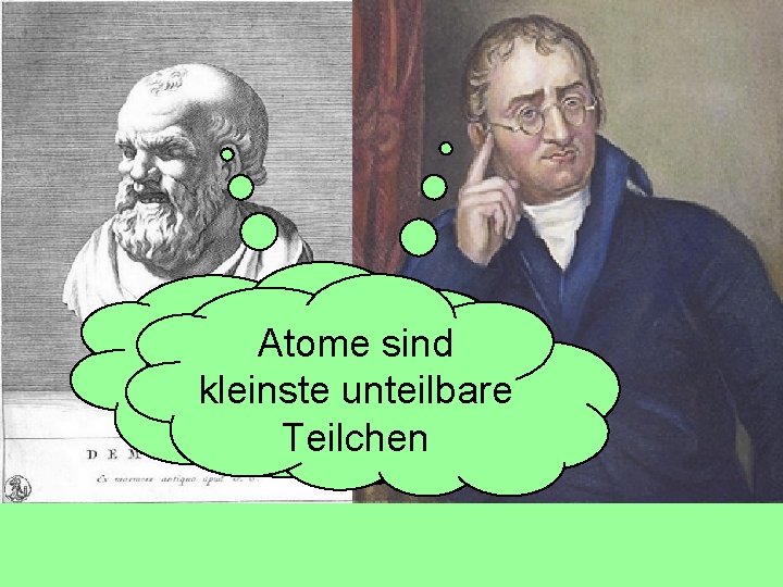 Atome sind Atome kleinste unteilbare Teilchen 