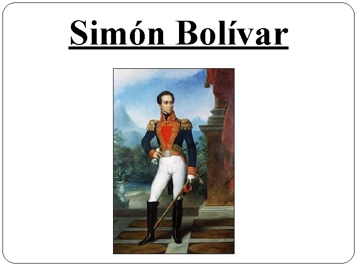Simón Bolívar 