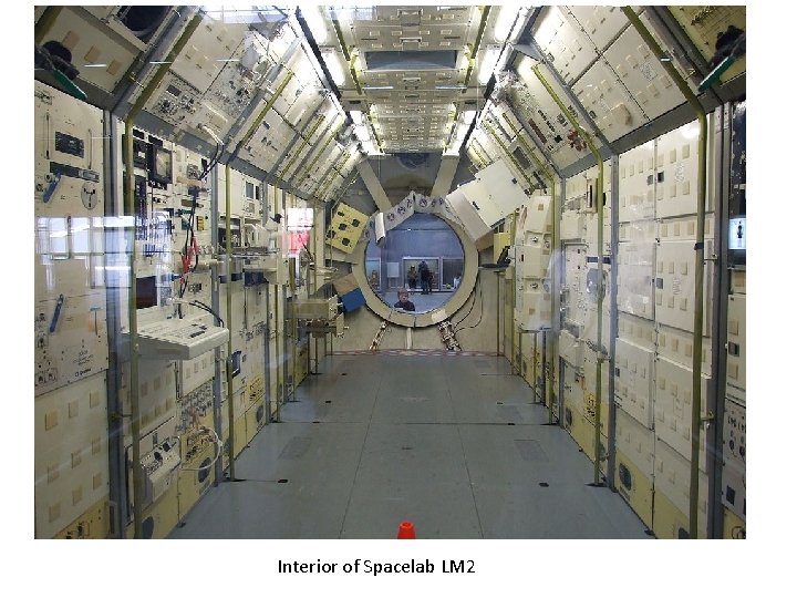 Interior of Spacelab LM 2 