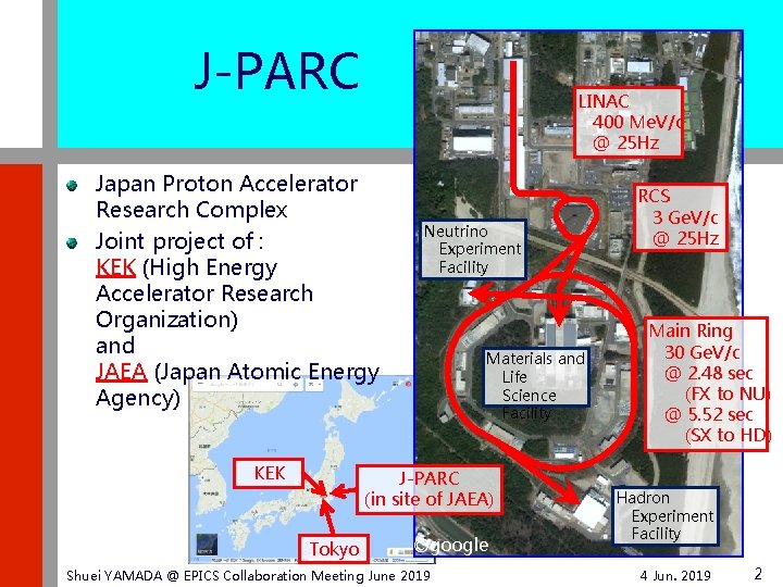 J-PARC LINAC 400 Me. V/c @ 25 Hz Japan Proton Accelerator Research Complex Joint