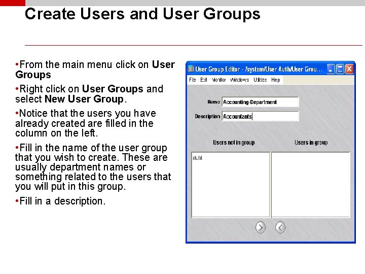 User Group Select Html Example Nice Creating Users and user Groups Configuration Example AlcatelLucent