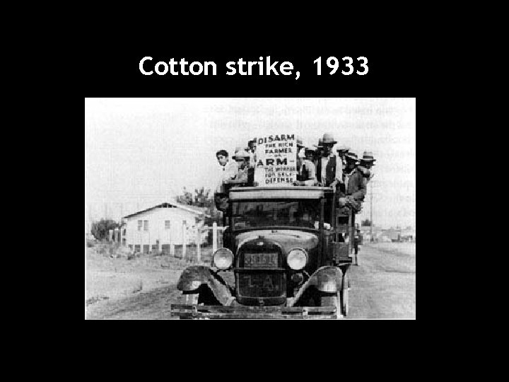 Cotton strike, 1933 