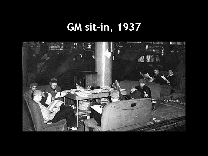 GM sit-in, 1937 