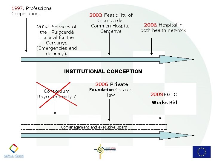 1997. Professional Cooperation. 2002. Services of the Puigcerdà hospital for the Cerdanya (Emergencies and