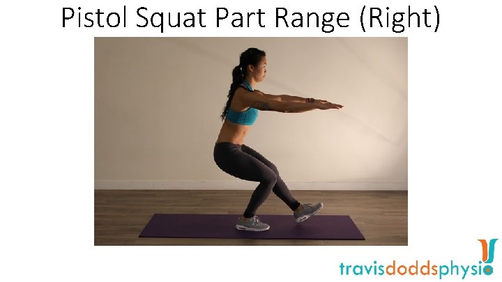 Pistol Squat Part Range (Right) 