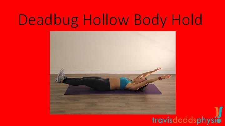 Deadbug Hollow Body Hold 