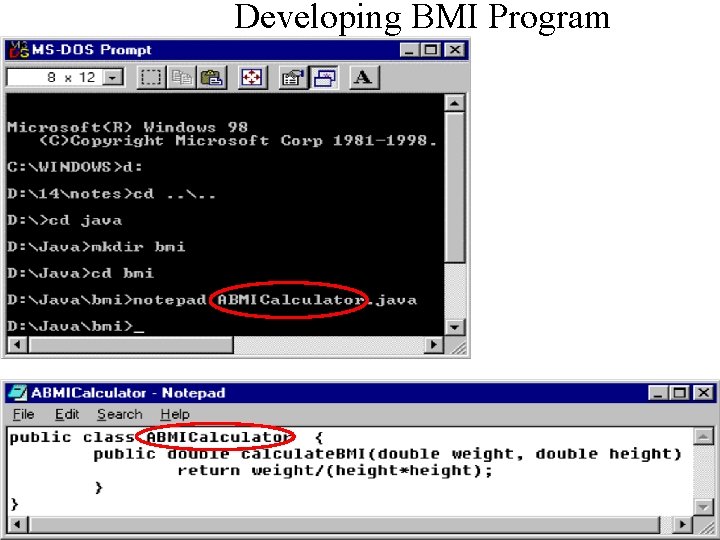 Objectbased Programming Intuitive explanation Two concrete examples ...