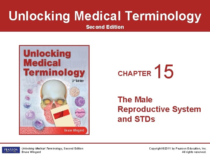 Unlocking Medical Terminology Second Edition CHAPTER 15 The Male Reproductive System and STDs Unlocking