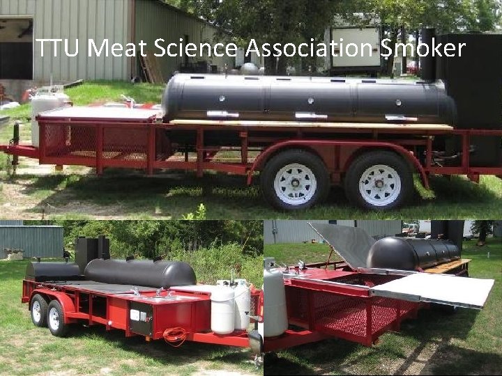 TTU Meat Science Association Smoker 