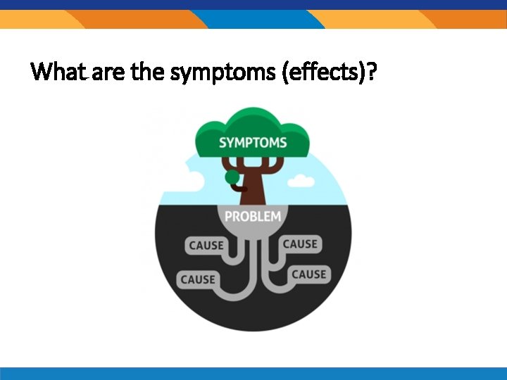 What are the symptoms (effects)? 