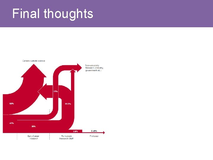 Final thoughts Final thoughts