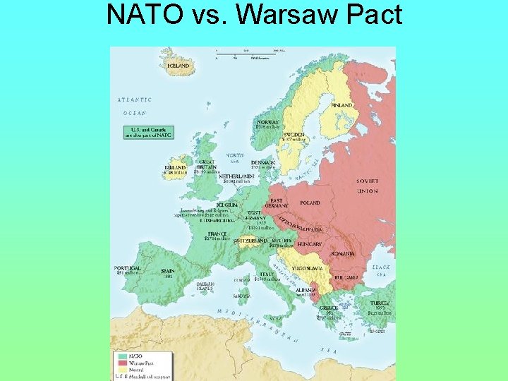 NATO vs. Warsaw Pact 