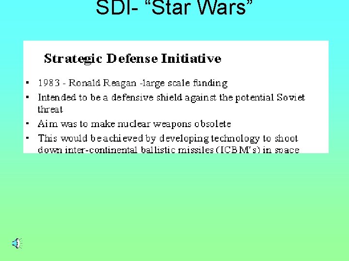 SDI- “Star Wars” 