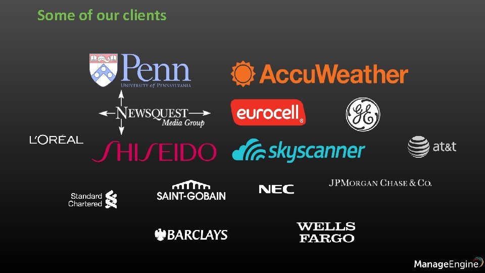 Some of our clients 