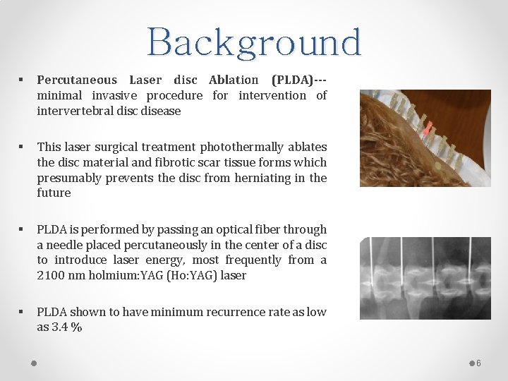 Plda Singlefiber reflectance spectroscopy Is it more accurate than