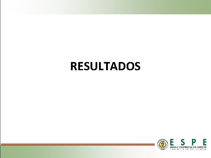 RESULTADOS 