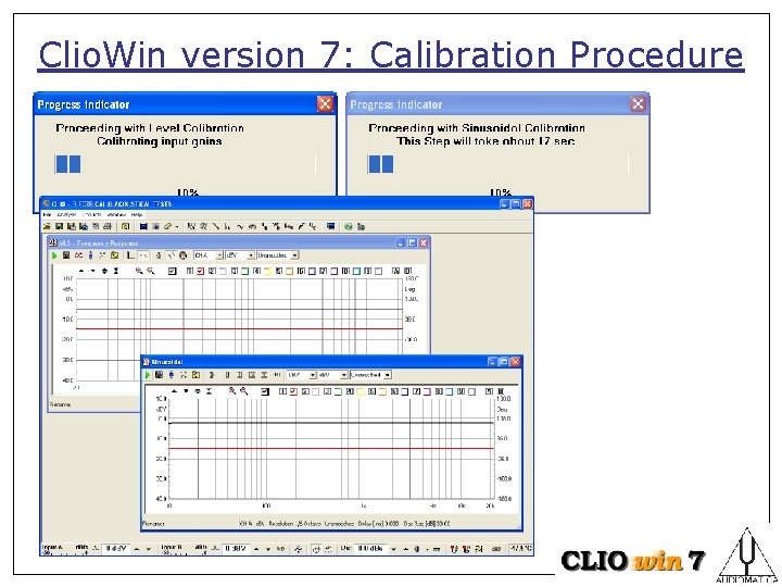 Clio. Win version 7: Calibration Procedure 