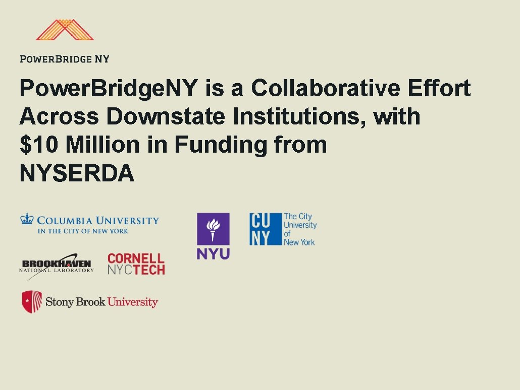 Power Bridge NY is a Collaborative Effort Across