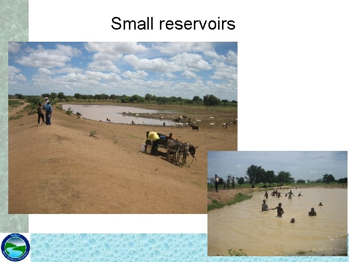 WATER RESOURCES COMMISSION Small reservoirs xx 