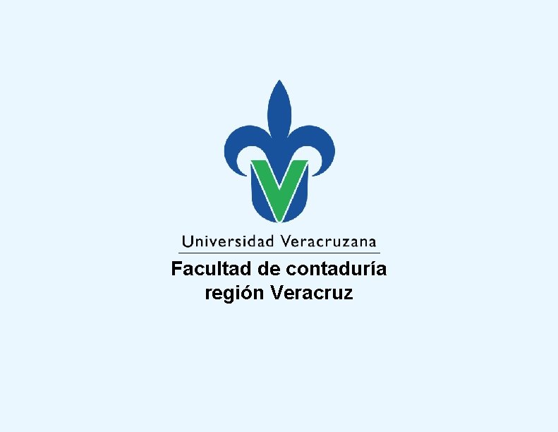 Facultad de contaduría región Veracruz 