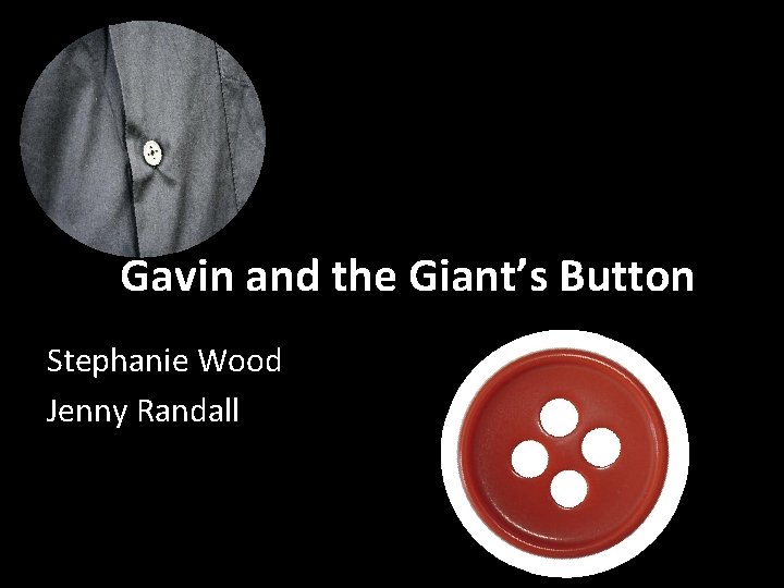 Gavin and the Giant’s Button Stephanie Wood Jenny Randall 