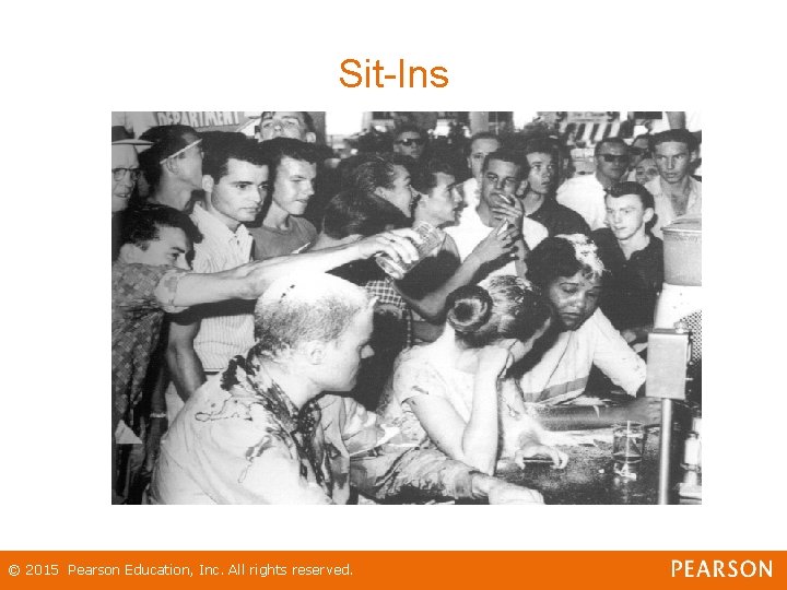 Sit-Ins © 2015 Pearson Education, Inc. All rights reserved. Sit-Ins © 2015 Pearson Education, Inc. All rights reserved.