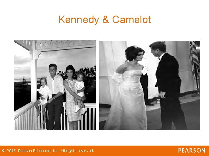 Kennedy & Camelot © 2015 Pearson Education, Inc. All rights reserved. Kennedy & Camelot © 2015 Pearson Education, Inc. All rights reserved.