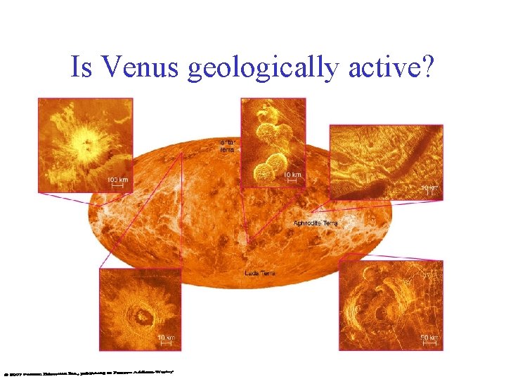 Is Venus geologically active? 