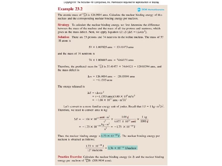 Worked Example 23. 2 Worked Example 23. 2