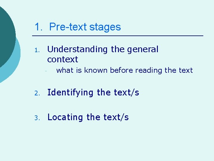 Understanding Com Text First Reading the Text constructed subjects and dominant discourses