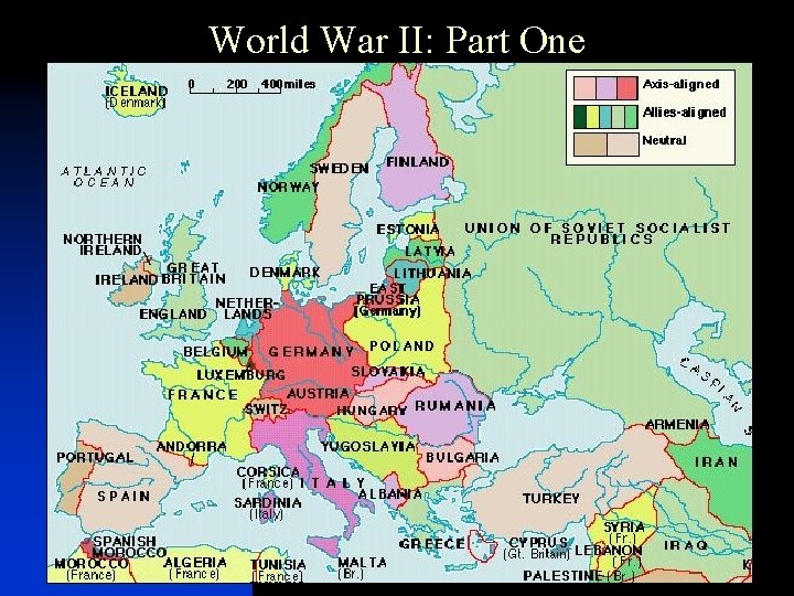 World War II: Part One 