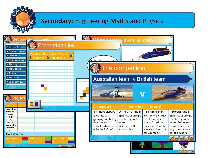 Secondary: Engineering Maths and Physics 