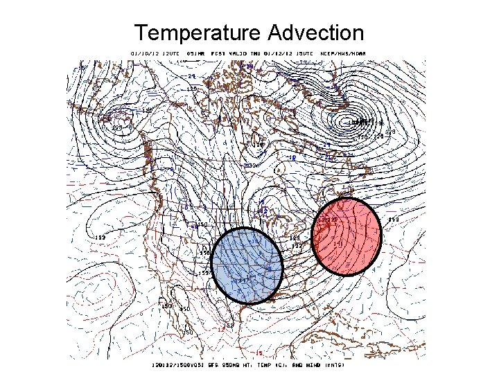 Temperature Advection 