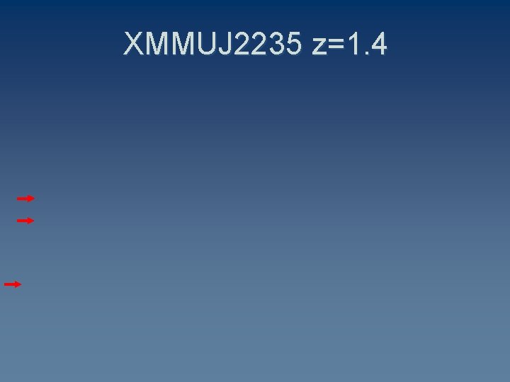 XMMUJ 2235 z=1. 4 