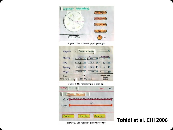 Tohidi et al, CHI 2006 