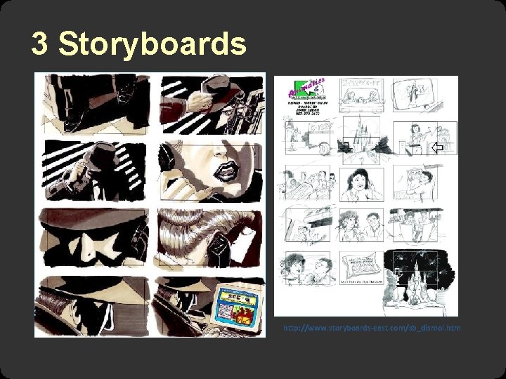3 Storyboards http: //www. storyboards-east. com/sb_dismoi. htm 