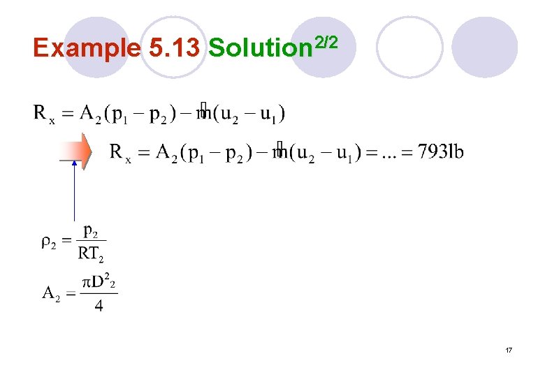 Example 5. 13 Solution 2/2 17 Example 5. 13 Solution 2/2 17