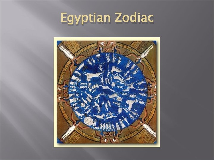 Egyptian Zodiac 