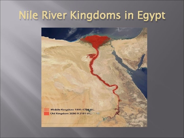 Nile River Kingdoms in Egypt 