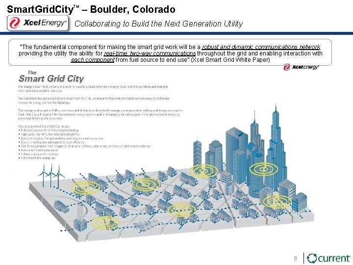 Smart. Grid. City – Boulder, Colorado TM Collaborating to Build the Next Generation Utility