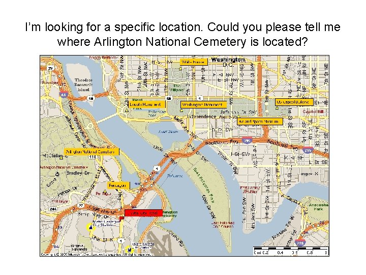 I’m looking for a specific location. Could you please tell me where Arlington National