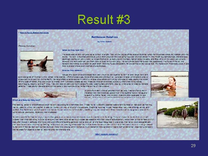 Result #3 29 Result #3 29