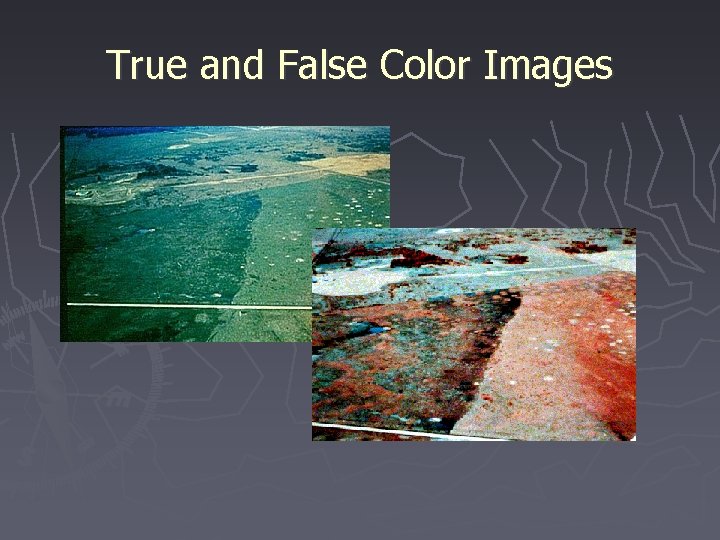 True and False Color Images 